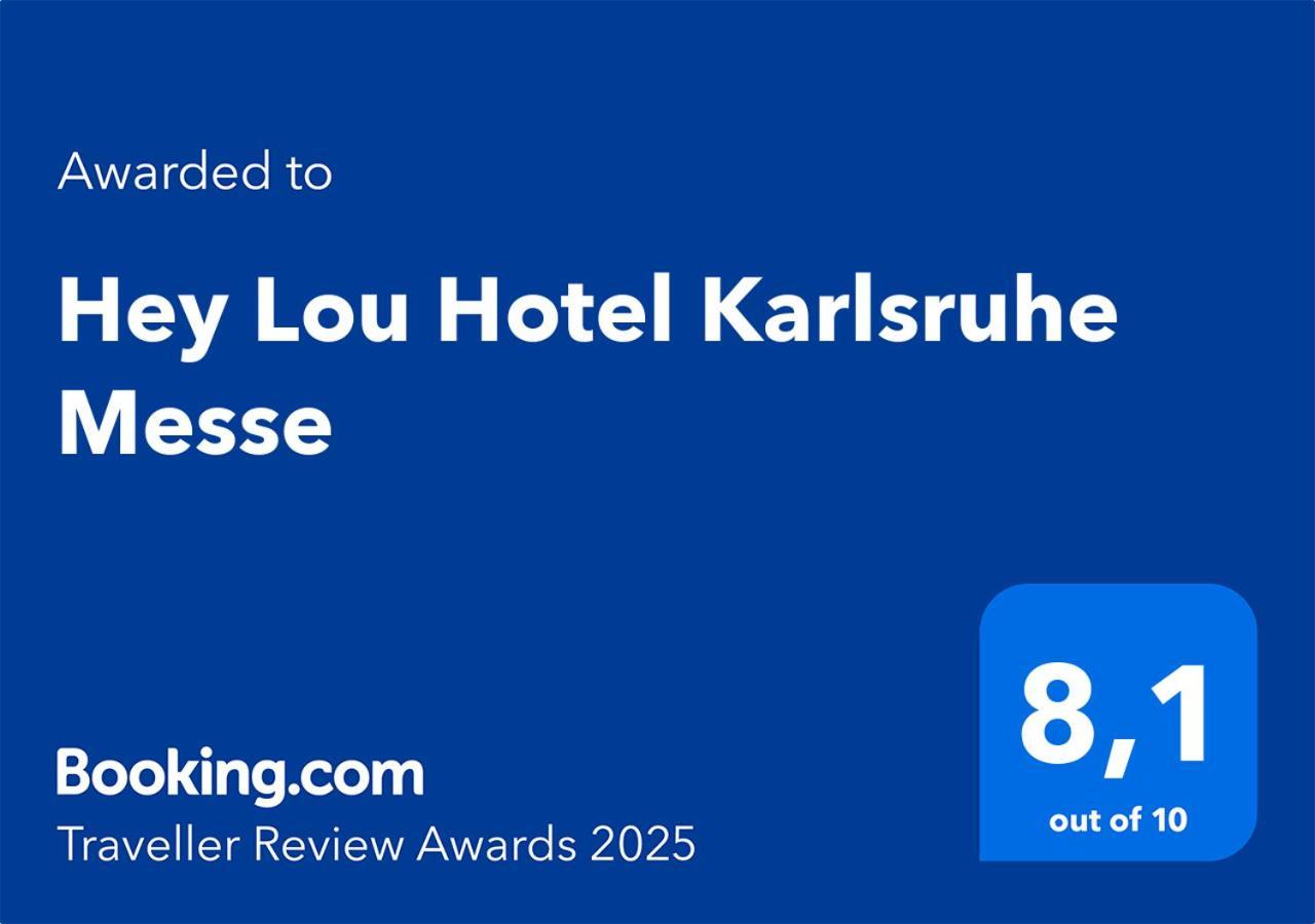 Hey Lou Hotel Karlsruhe Messe Райнщетен Екстериор снимка